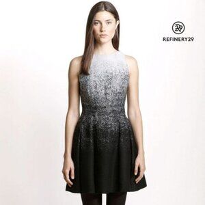 Armani Exchange AX Wool Ombre Fit&Flare Dress Sz 0